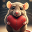 Pulsing Rat Heart